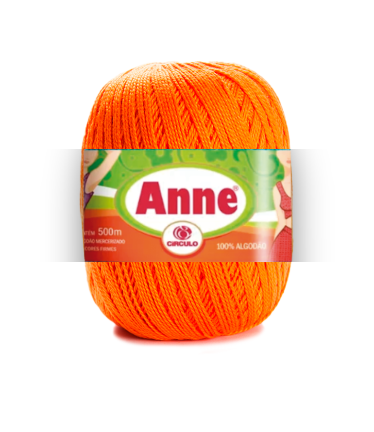 HILO ANNE CIRCULO 4445 TANGERINA
